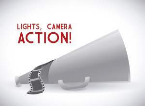 lights, camera, action